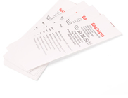 Logo Printing RFID Care Label UHF Cotton Waterproof Battery Free